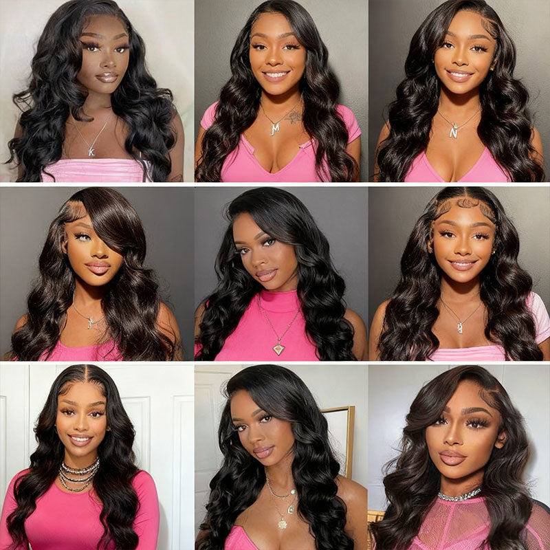 Body Wave HD Lace Front Wig 13*4 Front Body Wave Transparent Lace Frontal Human Hair wigs